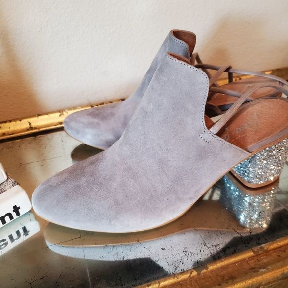 Free People sparkler wrap mule heels - Picture 5 of 11